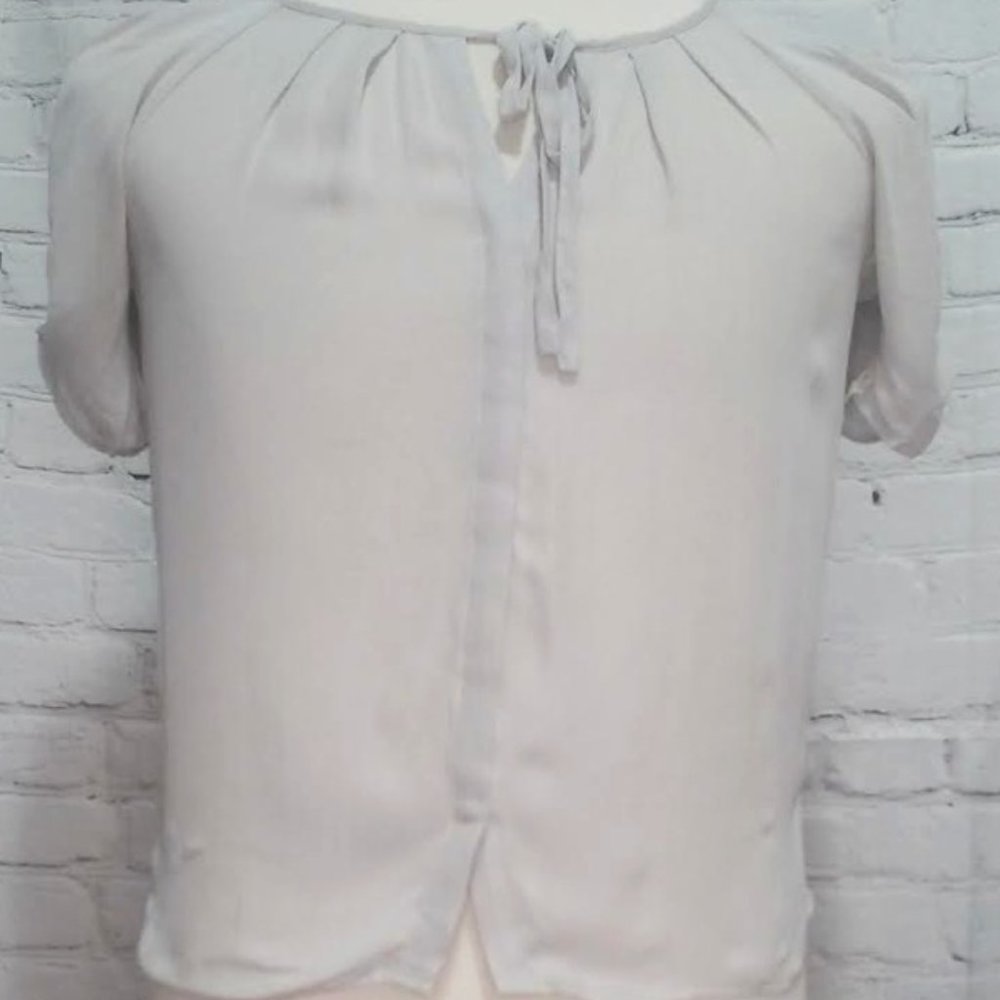 Joie Matte Silk Berkeley Blouse